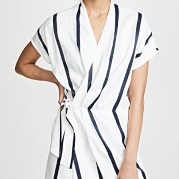 NWT Equipment Leonce Wrap-Style Dress 😊✨🌸 - Picture 5 of 13